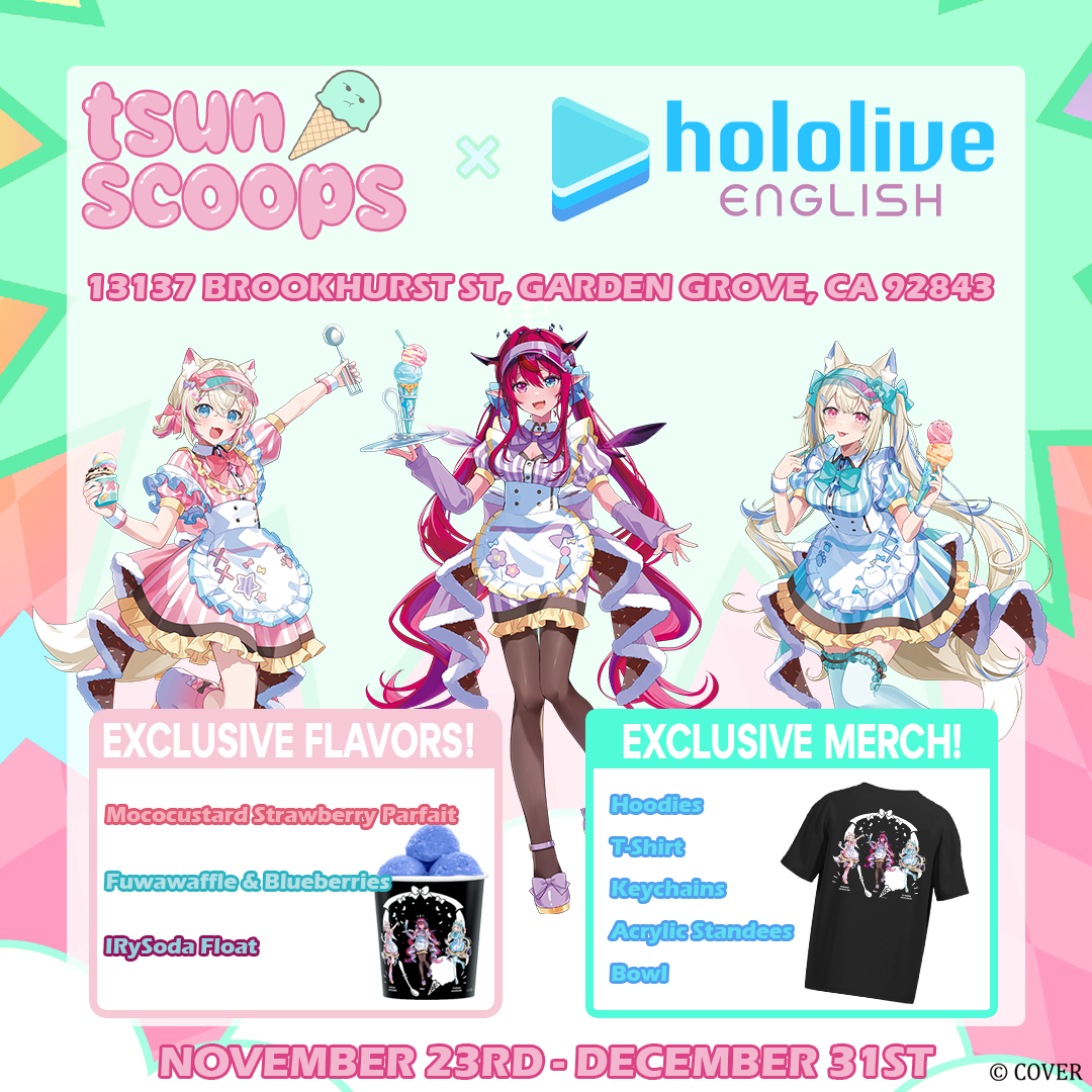 hololive English x tsun scoops Collaboration Information — tsun scoops